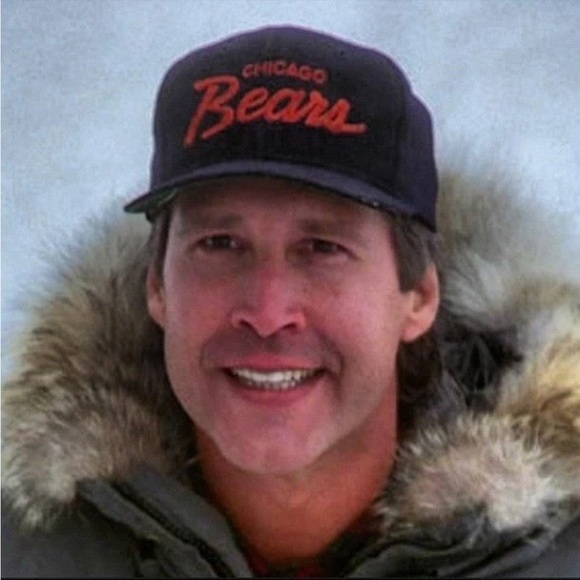 Retro Clark Griswold Bears Hat! Thick material/strong snaps ~WITH WHITE LINING!~ - Picture 6 of 6